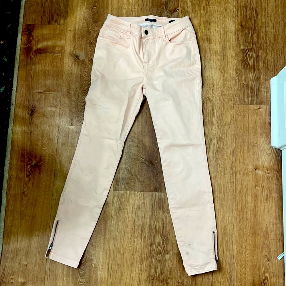Light pink soft jeans